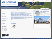 Tablet Screenshot of contant.eu
